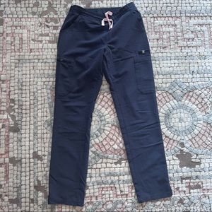 FIGS Yola Skinny Scrub Pants in Charcoal